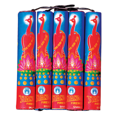 4" Deluxe laxmi / Parrot crackers B (5 pcs)